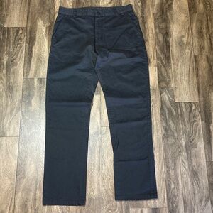 Jack & Jones Evnice Mens Refular Fit Chino Pants Size Large 32x32 Black